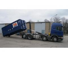 Inchiriez - autoutilitara transport containere cu sistem abrollkipper