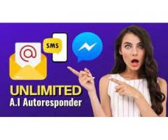 "Unlimited AI Autoresponder for Emails, WhatsApp, SMS, and Voice Messages"