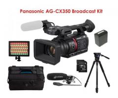 Panasonic AG-CX350 . 4K HDR Pro camcorder for ENG , Events, Travel .