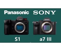 Panasonic S1 versus Sony A7III