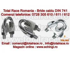 Bride cablu turnate DIN 741