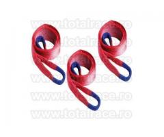 Chingi de ridicare din polyester cu urechi de prindere sau circulare pentru ridicat sarcini